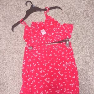 Women's two piece mini skirt